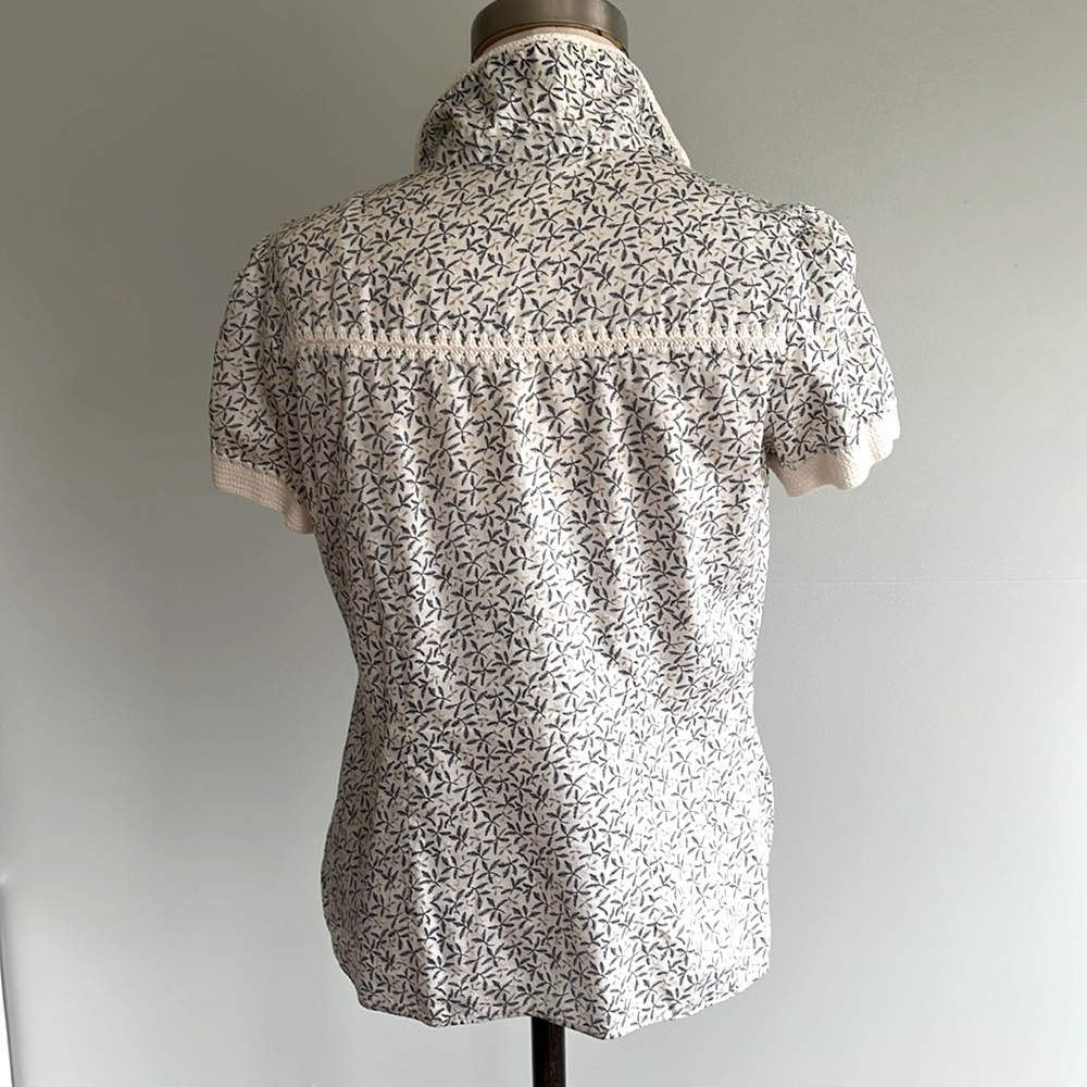 J.Jill Patterned Short Sleeve Shirt - Picture 5 of 12
